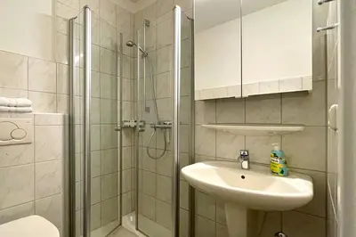Ein Badezimmer in der Unterkunft Ferienwohnungen Reimann Wohnung 12