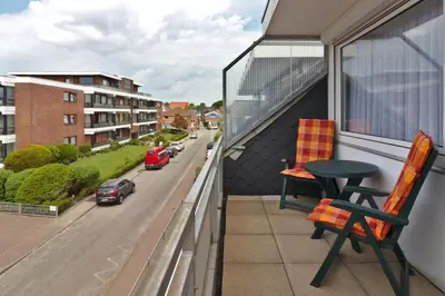 Ein Balkon oder eine Terrasse in der Unterkunft Ferienwohnungen Reimann Wohnung 16