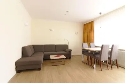 Ein Sitzbereich in der Unterkunft Ferienwohnungen Reimann Wohnung 5
