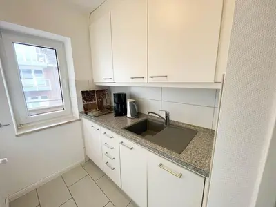 Küche/Küchenzeile in der Unterkunft Ferienwohnungen Reimann Wohnung 8