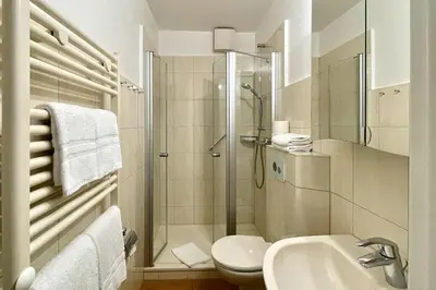 Ein Badezimmer in der Unterkunft Ferienwohnungen Reimann Wohnung 8