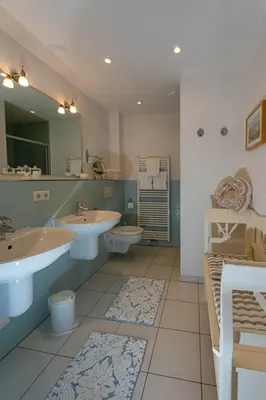 Ein Badezimmer in der Unterkunft Haus Ankerplatz Apartment 3 4