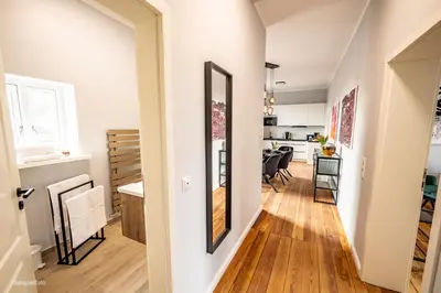 Küche/Küchenzeile in der Unterkunft 6 Zimmer 130 m2 Wundervoll sanierte Wohnung zentral ruhig hochwertig