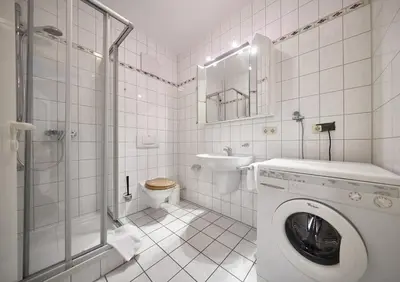 Ein Badezimmer in der Unterkunft Anlage Am Wehrberg - Wohnung Eule
