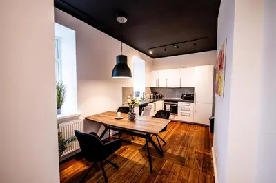 Grundriss der Unterkunft 4 Zimmer hochwertig saniertes Cityapartment ruhig gelegen