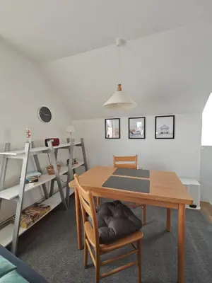 Ein Bett oder Betten in einem Zimmer der Unterkunft Watt'n Wunder