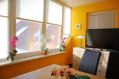 TV/Unterhaltungsangebot in der Unterkunft Ferienwohnung Kleine