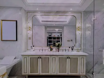 Ein Badezimmer in der Unterkunft Urban Retreat Parkside Suite with Terrace and Entertainment