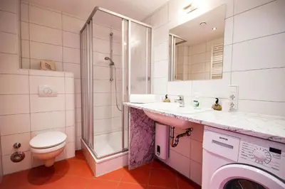 Ein Badezimmer in der Unterkunft Butendieksweg B86C