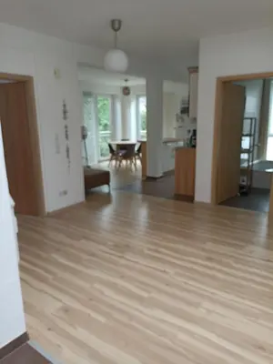 Küche/Küchenzeile in der Unterkunft Küstenhaus Duhnen - Wohnung 1 mit Meerblick