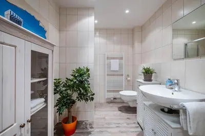 Ein Badezimmer in der Unterkunft Haus Ankerplatz Apartment 1 3