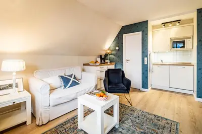Küche/Küchenzeile in der Unterkunft Apartment Zeppelinstraße