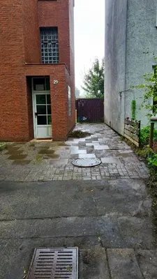 Grundriss der Unterkunft Monteurwohnung Brunsbüttel Südseite