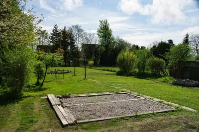 Ein Garten an der Unterkunft Ferienhaus Nordische Ruhe