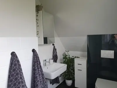 Ein Badezimmer in der Unterkunft Meine Zeit