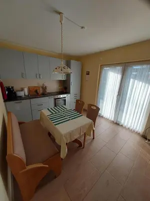 Küche/Küchenzeile in der Unterkunft Ferienhaus Auenland