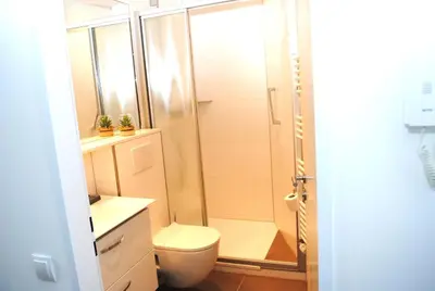 Ein Badezimmer in der Unterkunft Hanseatic 502