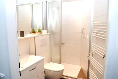 Ein Badezimmer in der Unterkunft Hanseatic 602