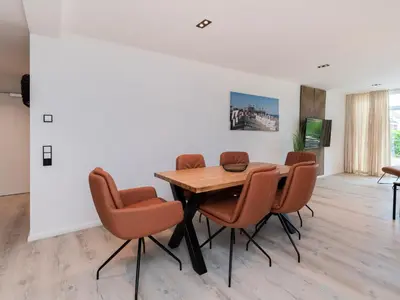 Ein Sitzbereich in der Unterkunft Inseltörn Wohnung 3