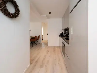 Küche/Küchenzeile in der Unterkunft Inseltörn Wohnung 7