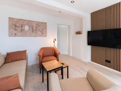 TV/Unterhaltungsangebot in der Unterkunft Inseltörn Wohnung 9