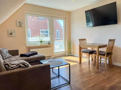 TV/Unterhaltungsangebot in der Unterkunft Haus Köhler Wohnung 3