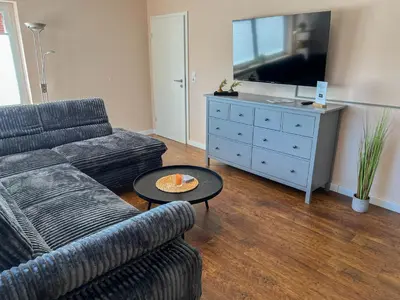 TV/Unterhaltungsangebot in der Unterkunft Haus Köhler Wohnung 1