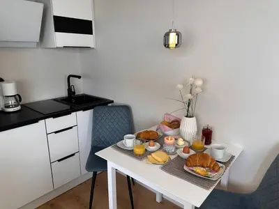 Essen in der Ferienwohnung oder in der Nähe