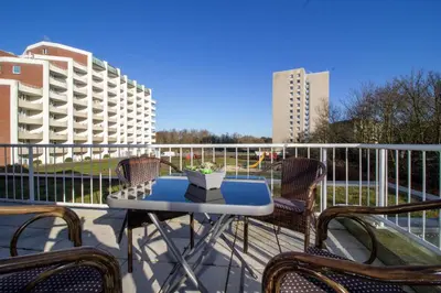 Ein Balkon oder eine Terrasse in der Unterkunft Trafalgar 150