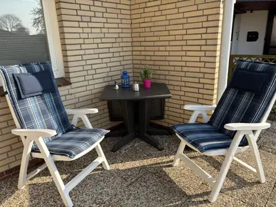 Grundriss der Unterkunft Ferienwohnung Hygge und Mee-h-r