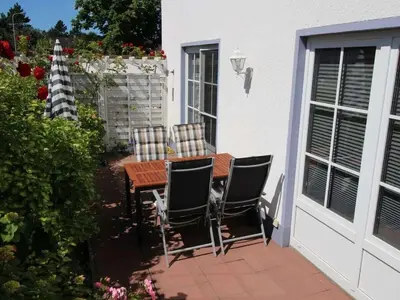 Ein Balkon oder eine Terrasse in der Unterkunft ToNi