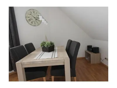 Ein Sitzbereich in der Unterkunft ToNi´s Graurobbe Comfortable holiday residence