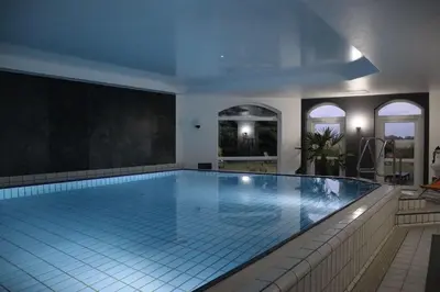 Der Swimmingpool an oder in der Nähe von Fewo-Seebaer