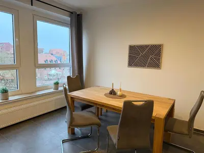 Grundriss der Unterkunft Pier 1 bis 4 gmütliche Zimmer mit Boxspringbett