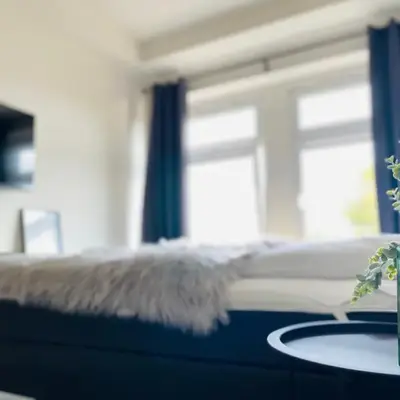 Pier 1 bis 4 gmütliche Zimmer mit Boxspringbett
