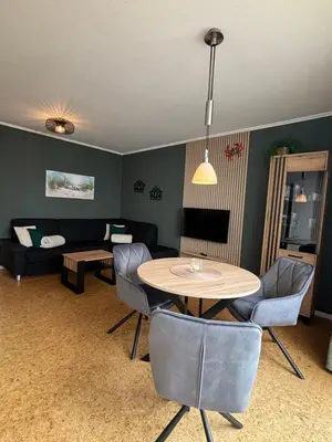 TV/Unterhaltungsangebot in der Unterkunft Haus Poseidon, Ferienwohnung POS01