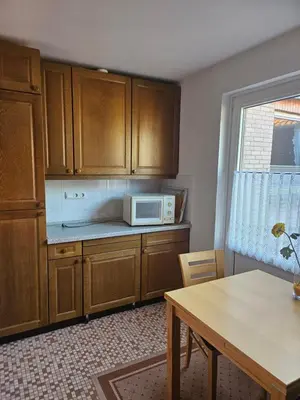 Küche/Küchenzeile in der Unterkunft Ferienwohnung Alt Otterndorf
