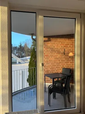 Ein Balkon oder eine Terrasse in der Unterkunft Haus Hohe Worth, Apartment 110