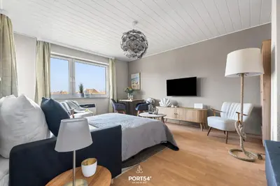 TV/Unterhaltungsangebot in der Unterkunft Ferienwohnung Auster Büsum