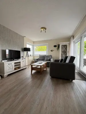 TV/Unterhaltungsangebot in der Unterkunft Haus Poseidon, Apartment POS15