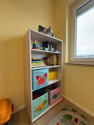 Die Bibliothek in der Ferienwohnung