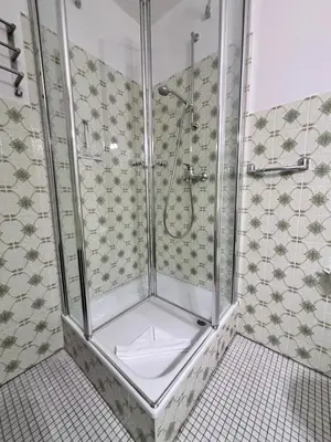 Ein Badezimmer in der Unterkunft Haus Poseidon, Apartment POS04