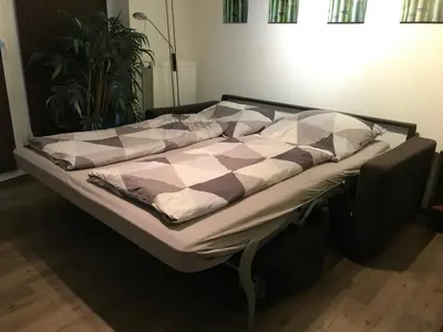 Ein Bett oder Betten in einem Zimmer der Unterkunft Hohe Lith, Haus 2, Wohnung 2