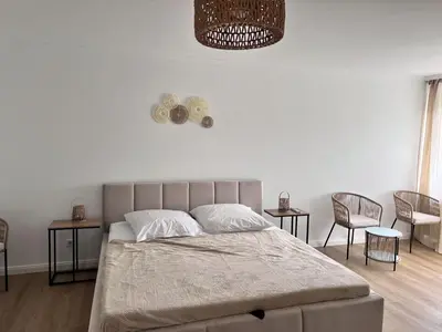 Ein Bett oder Betten in einem Zimmer der Unterkunft Lord Nelson 101