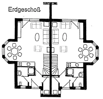 Grundriss der Unterkunft Ferienhaus Fischotter - 300m zum Wattenmeer - All Inklusive
