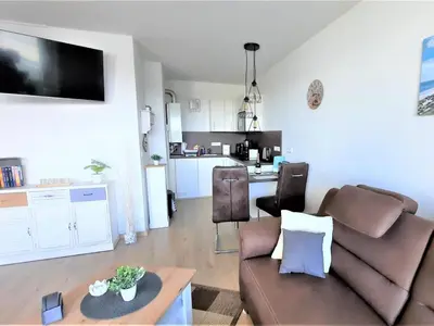 Küche/Küchenzeile in der Unterkunft Residenz Atlantic - Ferien-Apartments