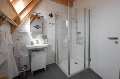 Ein Badezimmer in der Unterkunft Ferienhaus Hans Albers 2