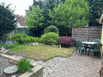 Ein Garten an der Unterkunft Fewo Auszeit am Meer