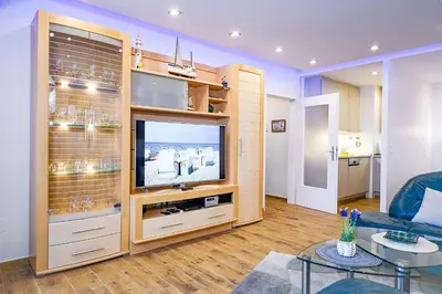 TV/Unterhaltungsangebot in der Unterkunft Strandhochhaus SHC5