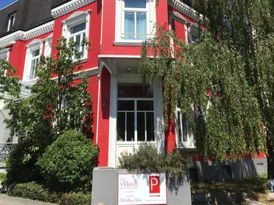 Das Gebäude in dem sich das Hotel befindet